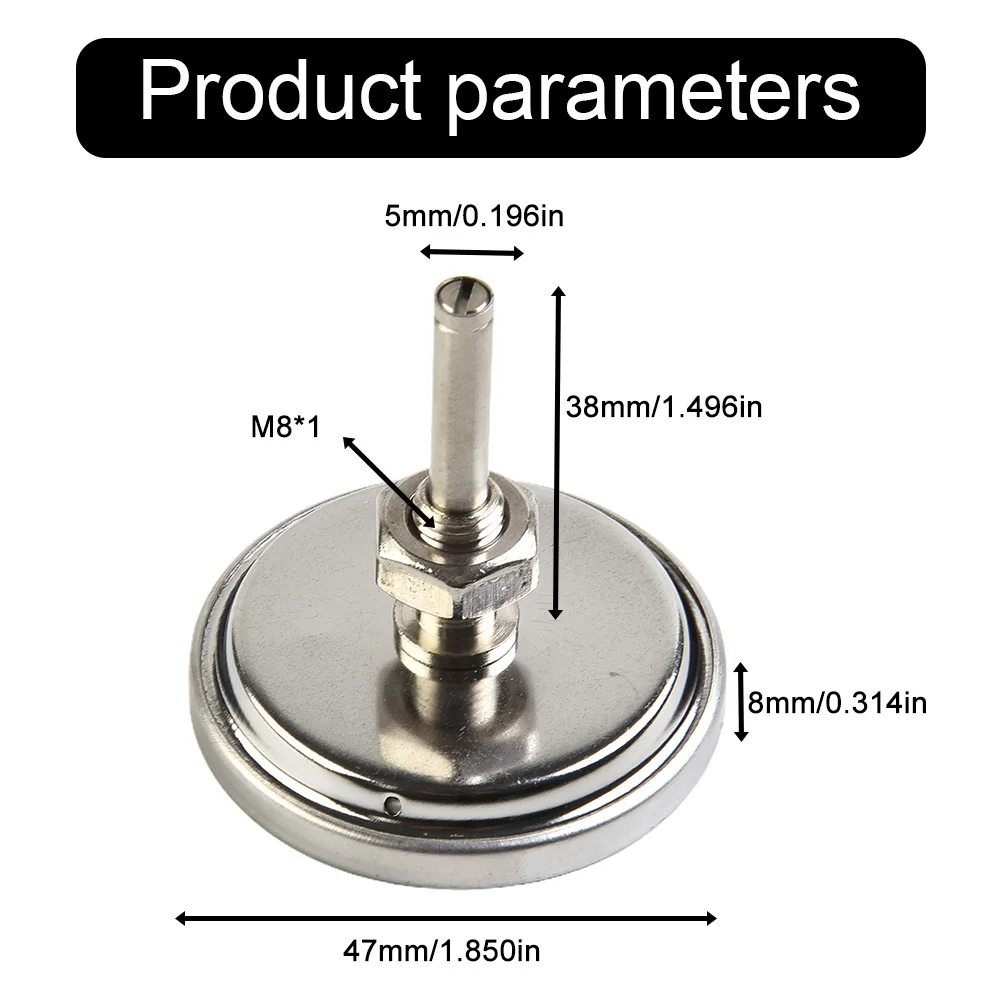 Für Weber Grillthermometer 150-600 ℉ Edelstahl-Grillthermometer, Zeiger, Inhaltsstoffe, Küchenzubehör, langlebig
