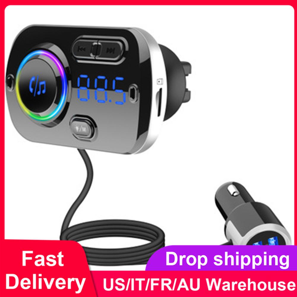 Bluetooth Handsfree Car Kit Charger MP3 Player Car FM Transmitter QC 3