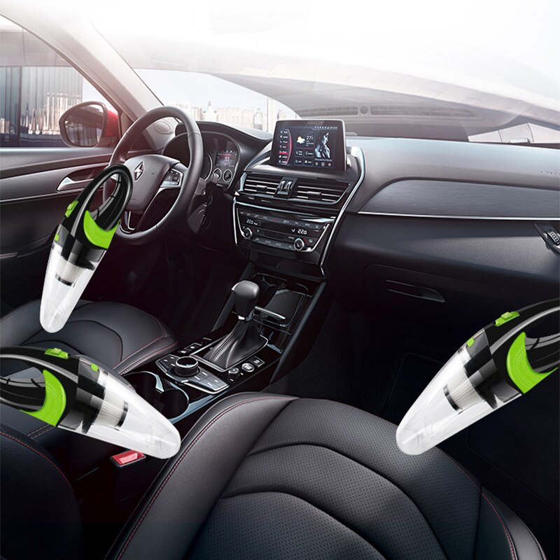 Handheld Wireless Vacuum Cleaner Home 120W USB Cordless Wet Dry Mini Vacuum Cleaner Dust Collector for Home Car Cleaning