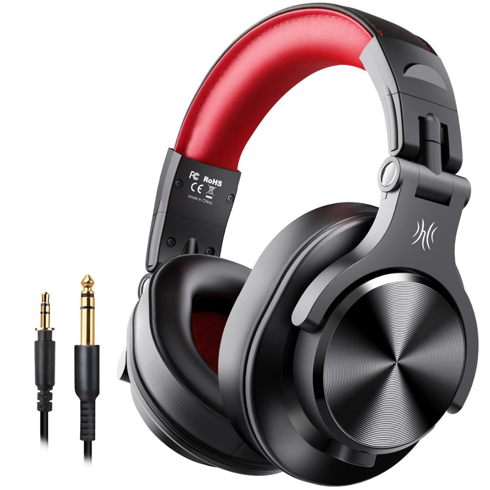 Oneodio A70 inalámbrico Bluetooth 5,0 auriculares con cable auriculares de DJ y estudio portátil auriculares para Monitor de registro: Red