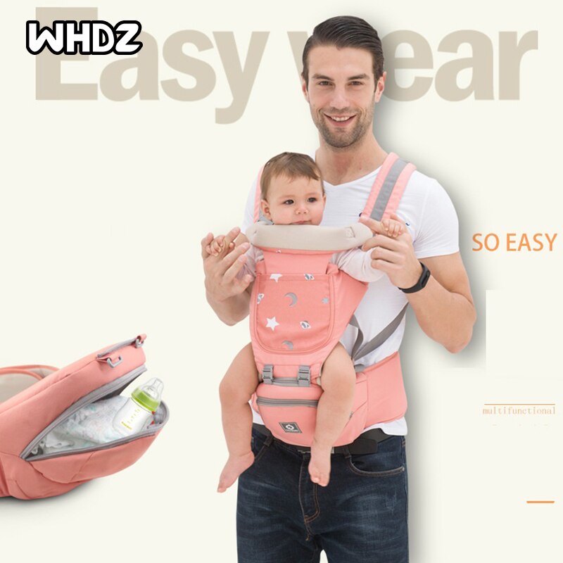 0-48 Maanden Ergonomische Draagzak Rugzak Met Hip Seat Voor Pasgeboren Multifunctionele Baby Sling Wrap Taille kruk Baby