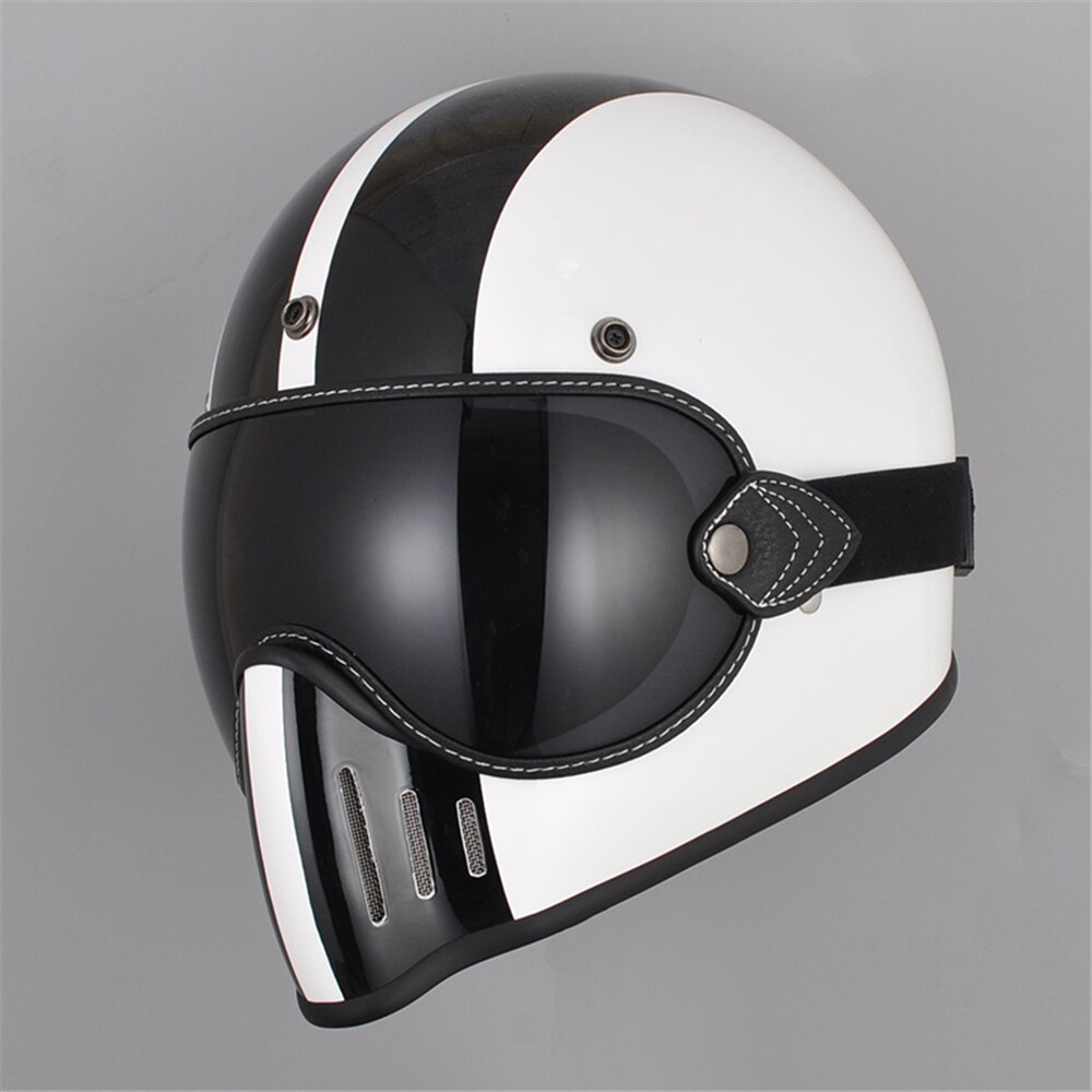 MJ MOTO retro gogle na motocykl kask gogle MOTO3 motocross gogle 4 kolor wymienny motocykl konna okulary ochronne