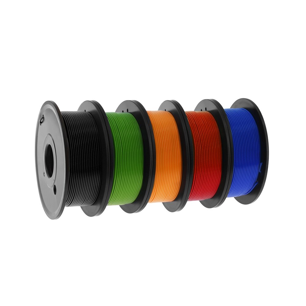 3D Drucker 1,75mm PLA Filament 0,2 KG Orange Weiß Schwarz verrotten Blau 3D Drucker Teile Für Creality Ender 3 Profi CR-10S Anycubic MegaX