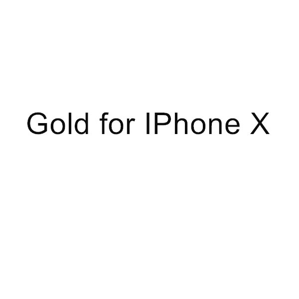 4 in 1 telefon beskyttelsessæt til iphone  x 7 8 plus iphone 7 iphone 8 iphonex touch id hjem knap klistermærke &amp; støvprop linsebeskytter: Guld til iphone x