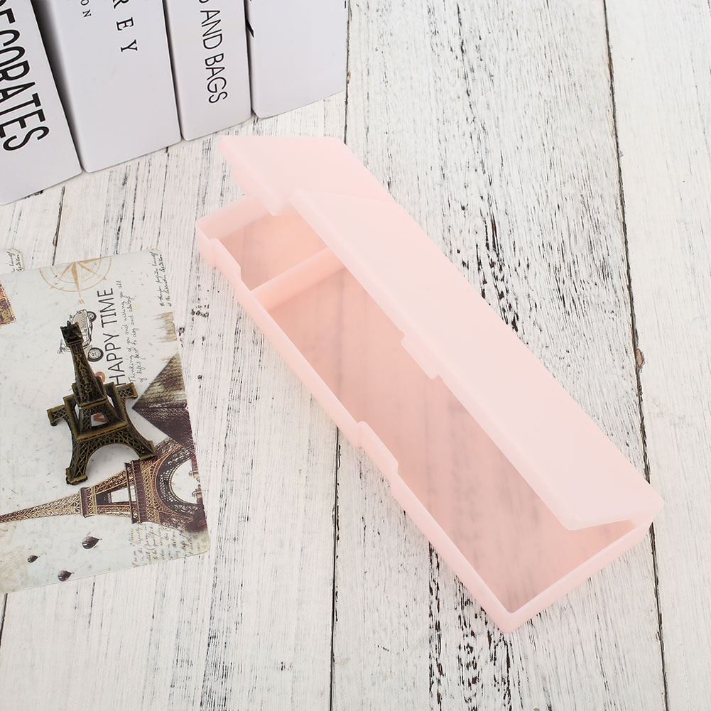 Pencil Case Pen Container Dull Polish PP Crafts Student Stationary Multifunctional Office Desktop Organizer Durable