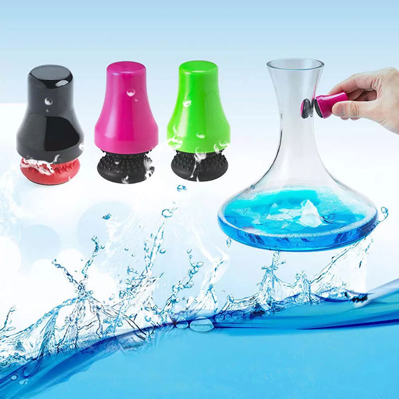 Magnetische Precisie Scrubber Licht Gewicht Glasreiniger Magnetische Borstel Voor Kleine Aquarium Wijn Glas Keukengerei