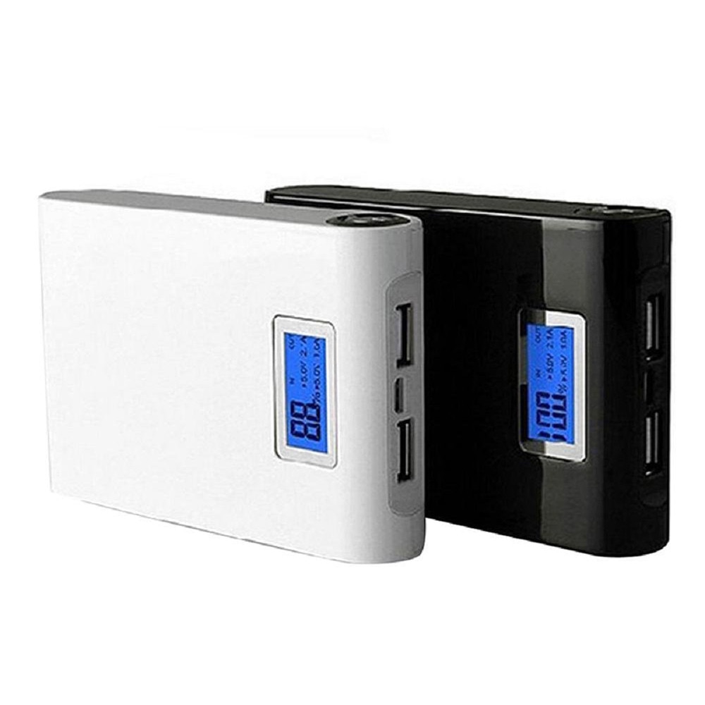 LED5V 12000mah Dual USB Energie Bank 18650 Batterie Ladegerät fallen DIY Kasten Für Telefon DIY Energie Bank