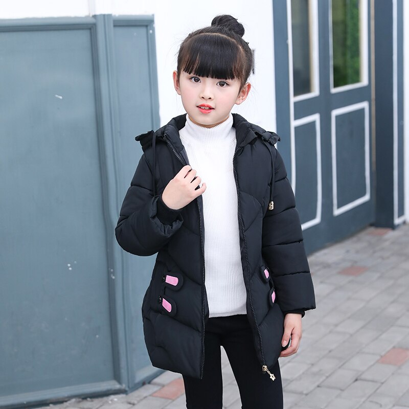 Veste d'hiver pour bébés filles | Manteaux chauds, vêtements épais pour enfants, imprimé lapin, vêtements unisexe vêtements d'extérieur: Black / 2T-S