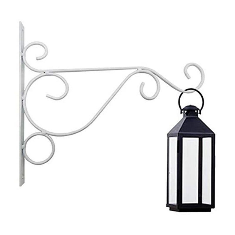 4 Nordic Wall Hanging Flower Stand Balcony Garden Hanging Flower Stand Hook Hanging Small Electric Light Hook
