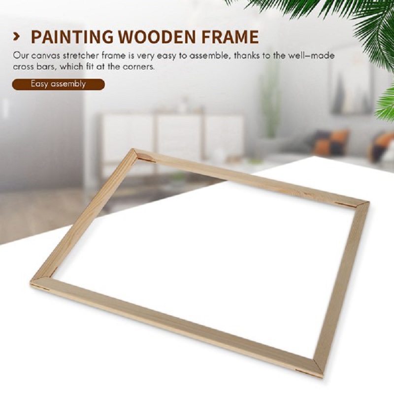 40X50 Cm Houten Frame Diy Fotolijsten Kunst Geschikt Voor Home Decor Schilderen Digitale Diamant Tekening Schilderijen