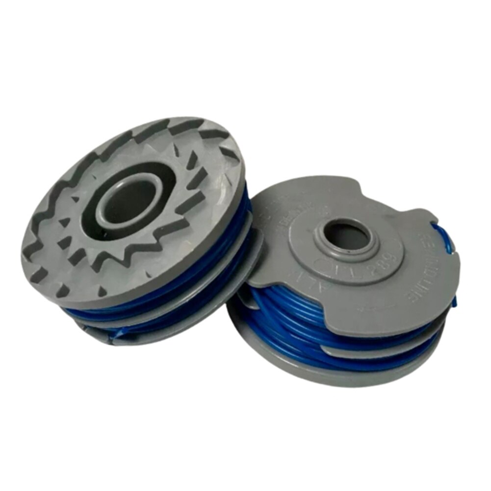 3Pcs Twin Lijn &amp; Spool Voor Flymo Mini Trim ET23 Dx Trimmer Strimmer 5137651-01/3 5139371-84/9 5139371-87 5139371-90 FLY021