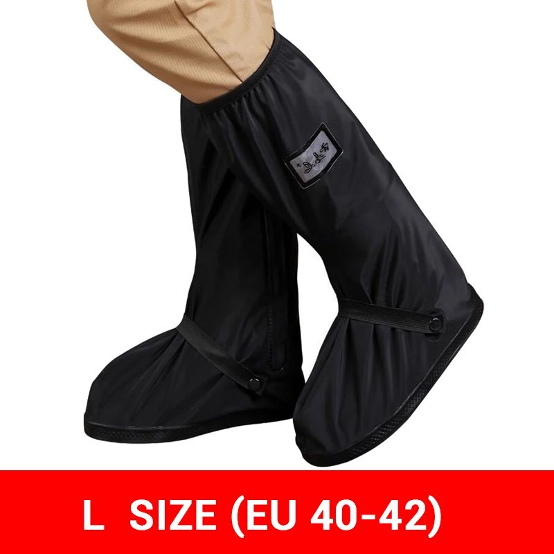 Motor regenschoenen hoezen waterdichte fiets motorfiets antislip motorlaarzen overschoenen regenbestendige laarzen herbruikbaar: H -212- l
