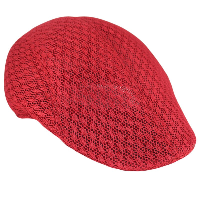 Boina fresca de verano para hombre y mujer, gorros coloridos y sólidos informales para exteriores, Unisex