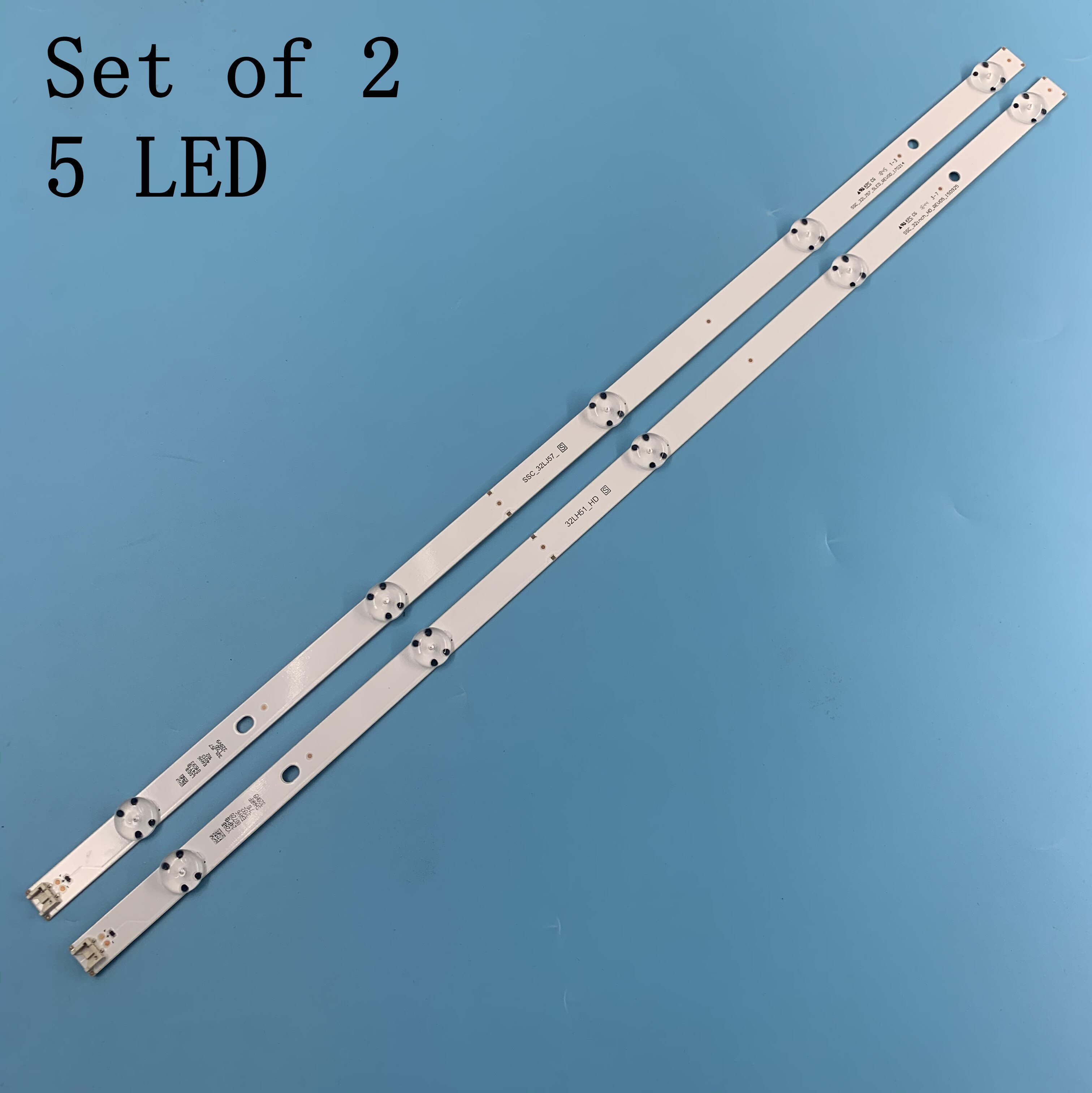 2Stck LED Streifen SSC_32Zoll_HD_Umdrehung05_150925 32LH51_HD für LG 32LF510U 32LH570B 32LH51_HD 32LF510U 32LH590U 32LH570B