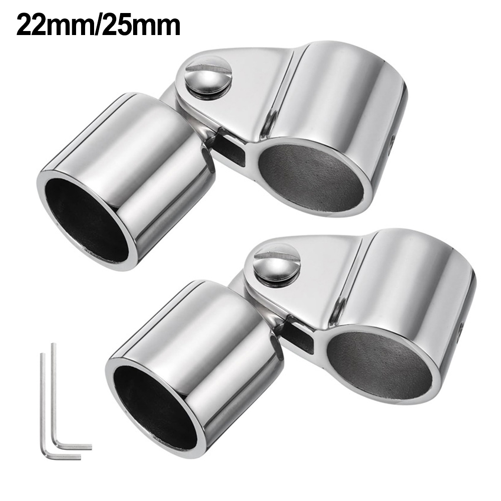 Barca da 22/25 mm per tenda Bimini Copertura scorrevole montata in alto Accessori hardware marino per diapositive in acciaio inossidabile 316