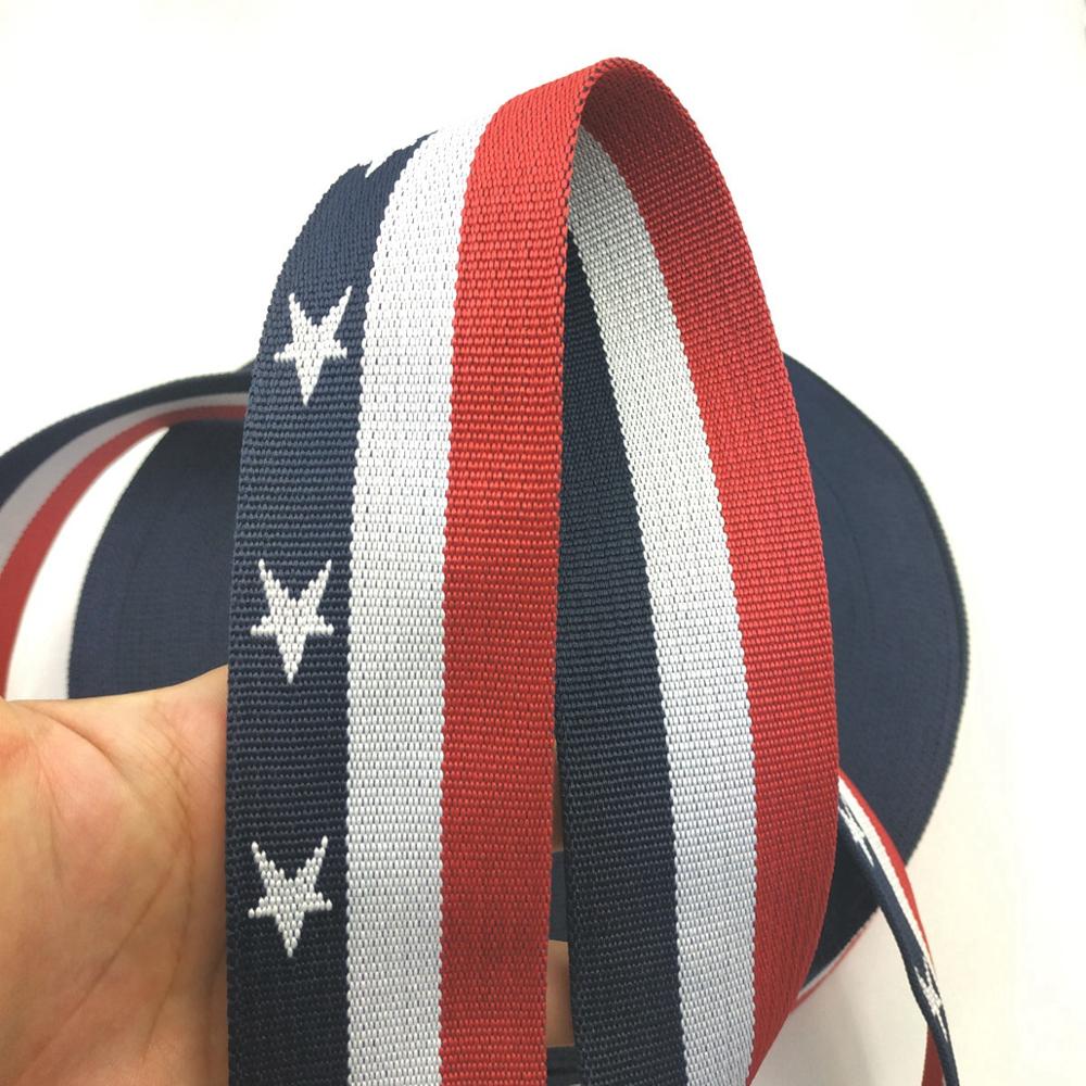 2" 50mm Wide 10 Yard PP Webbing Polyester Band Strap Belts For DIY Bags Buckles Accessories