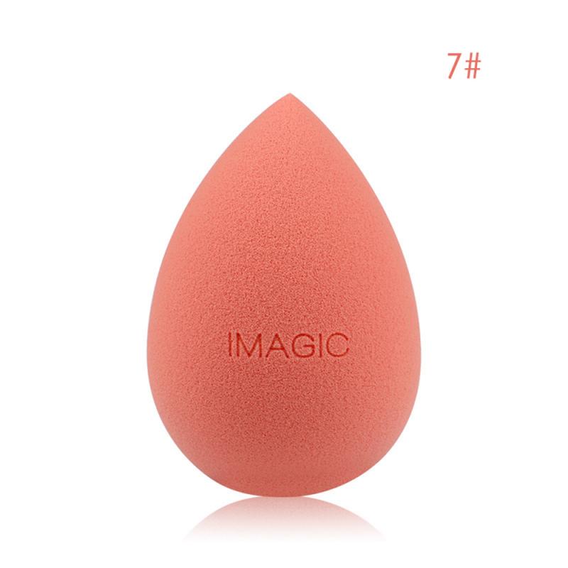 IMAGIC Makeup Egg Dry And Wet Use Non-latex Sponge Absorbent Cosmetic Foundation Beauty Powder Puff Soft Gourd Shape Puff: Puff 7