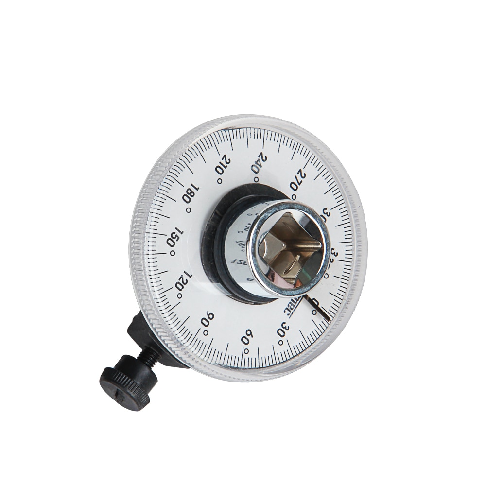1/2 Inch Adjustable Drive Torque Angle Gauge Auto Garage Tool Set for Hand Tools Wrench