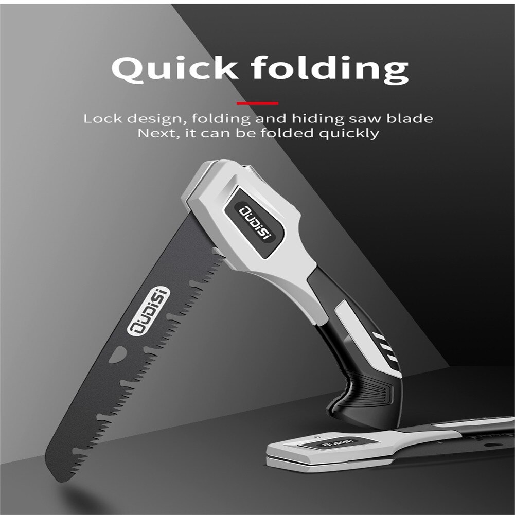 400/455/520mm Folding Saw Heavy Duty Extra Long Blade Hand Saw SK5 Japanese Saw Hacksaw Garden Pruning Trimming Woodwork Cutting