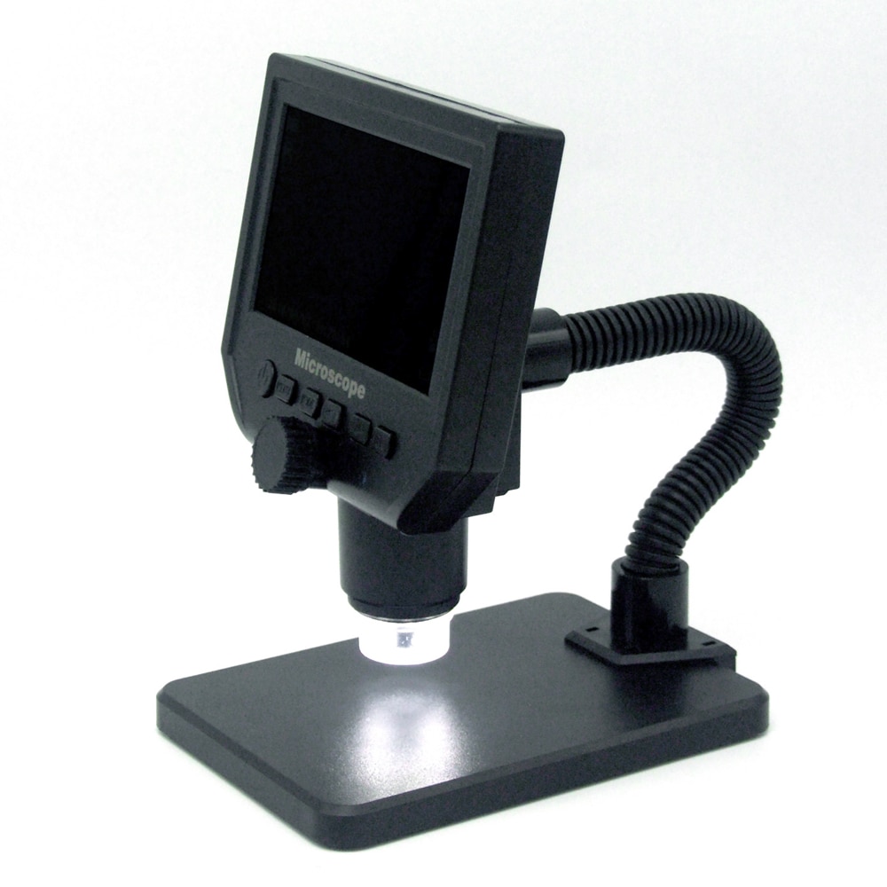G600 600X HD 3.6MP 8 LEDs Portable LCD Digital Microscope 4.3" Electronic HD Video Microscopes Endoscope Magnifier Camera