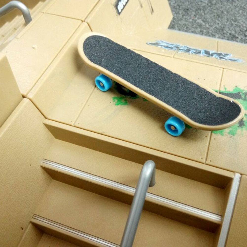 Finger Skate Board Park Kit Rampe Teile für Finger Skateboard Durable Ultimative Parks Ausbildung Requisiten Extreme Sport