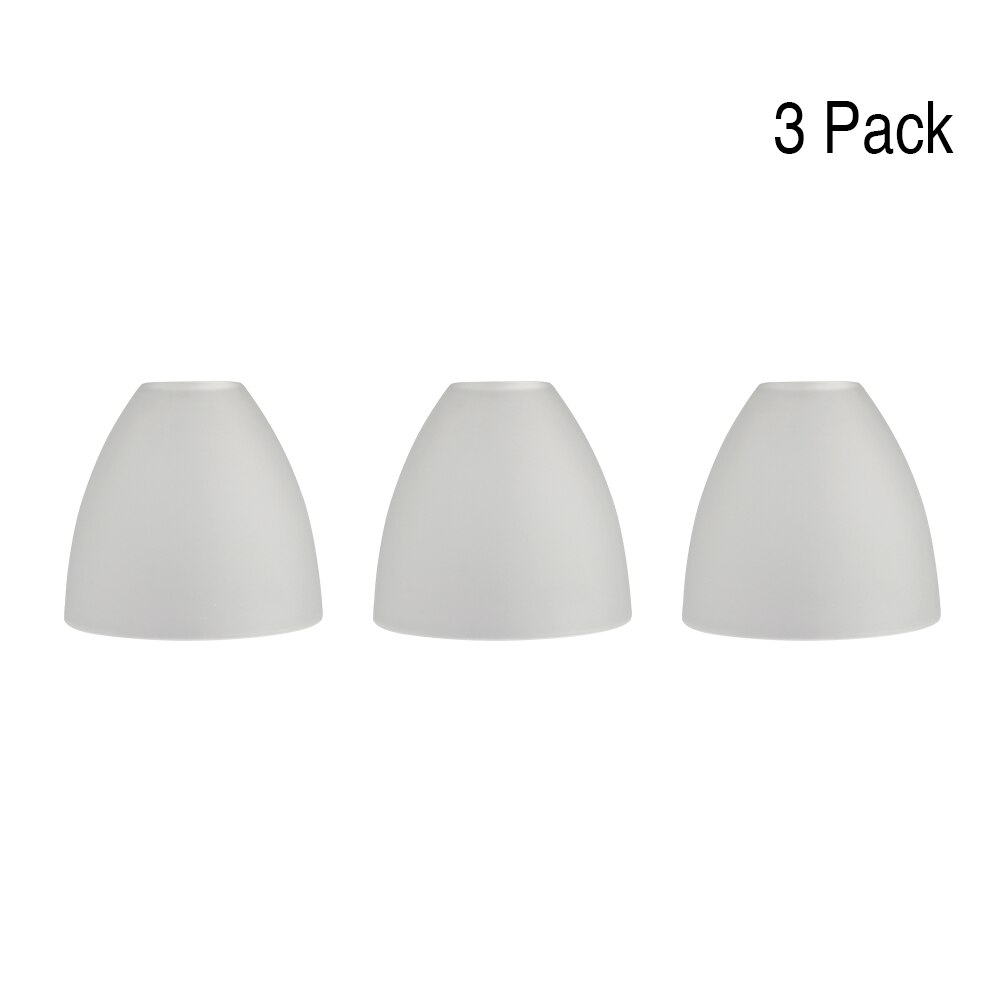 Abat-jour En Verre De Rechange, Rond, Satiné, 385 Mm, E27, Mat