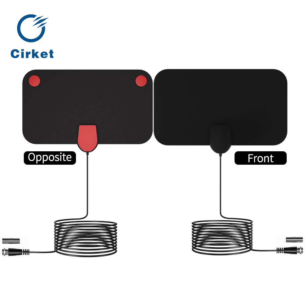 Digital TV Antenna, HDTV Antenna - Mini High-Definition TV Antenna for Europe and the U.S.": Default Title