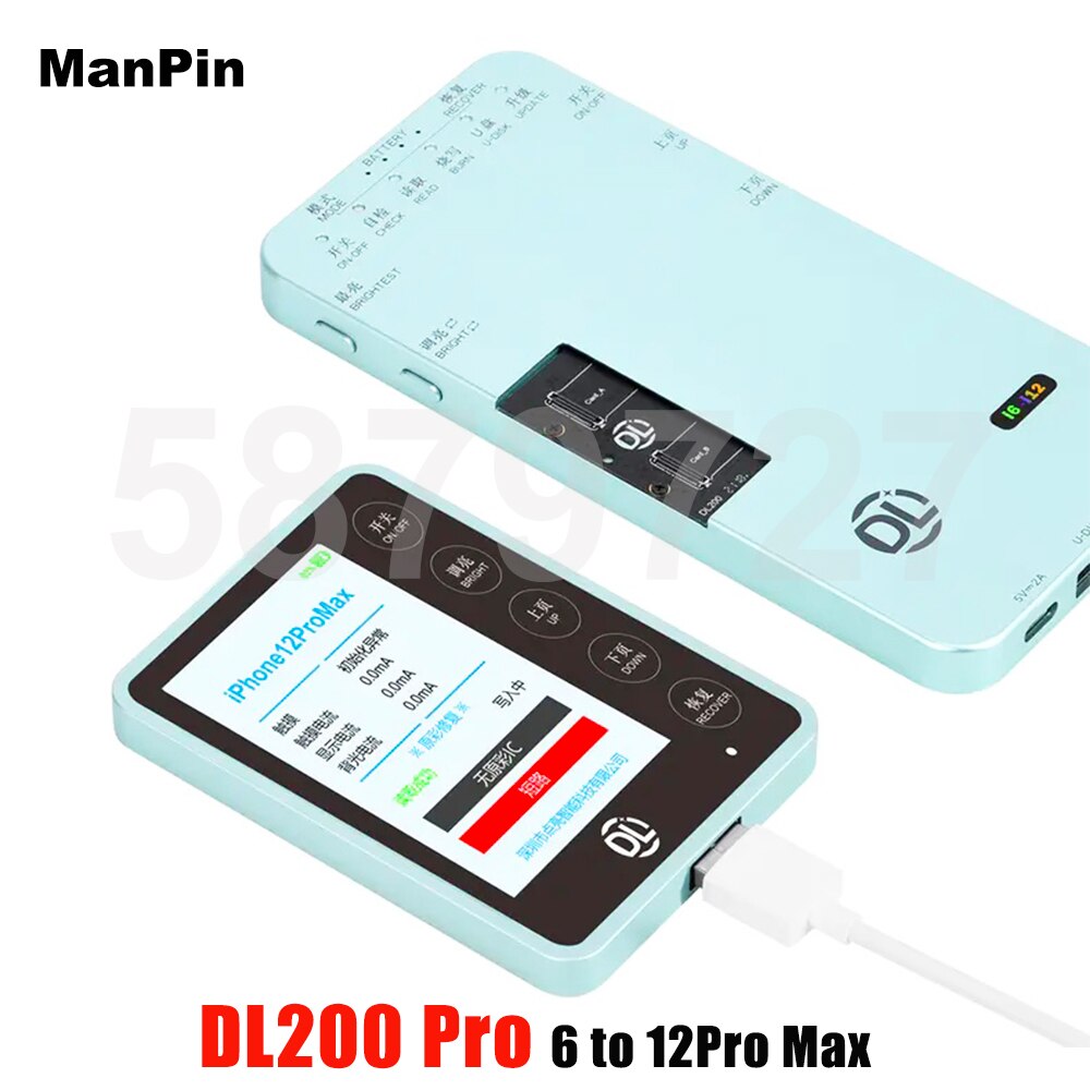 Testeur d&#39;écran LCD DL200 Pro, pour iPhone 12 Mini MAX 11 XS XR 8 7 6S Plus, Huawei iWatch, True Tone, test tactile 3D