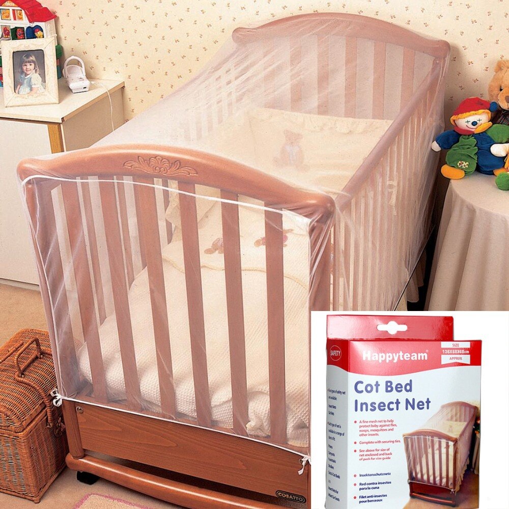 Baby Crib Cot Insect Muggen Wespen Vliegt Net voor Baby Bed vouwen Wieg Netting Kind Baby muskietennetten Crib Netten