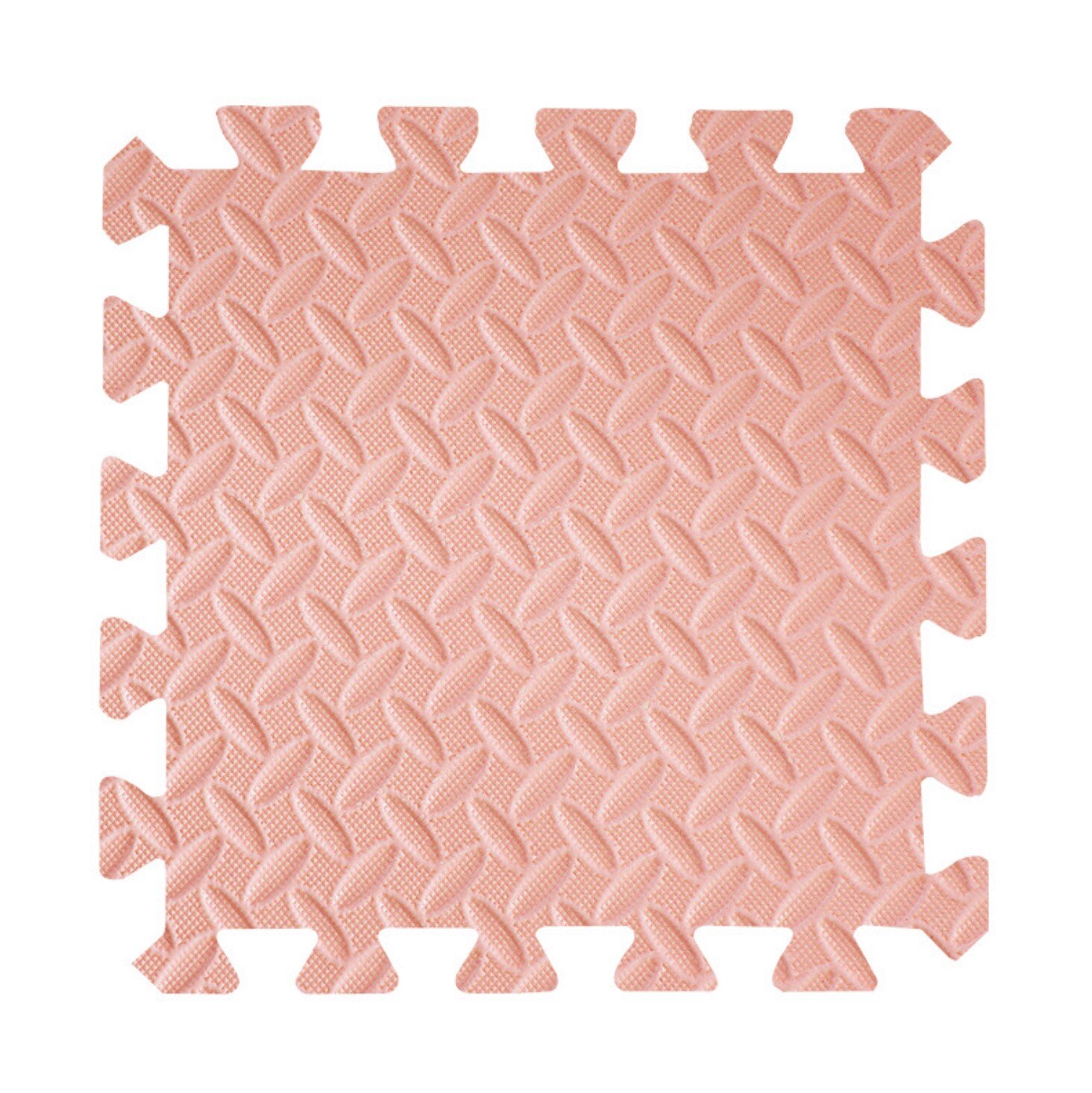 Alfombrilla de goma EVA de 30x30cm para suelo, alfombrilla de espuma suave antideslizante para gimnasio, para hacer ejercicio y Yoga, 12 piezas: 12ps-pink2