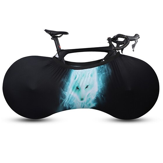 West biking cykelcover cykel cykel hjul støvtæt ridsefast cover indendørs beskyttelsesudstyr mtb cykelcover opbevaringstaske: Farverig e / L 27.5-29