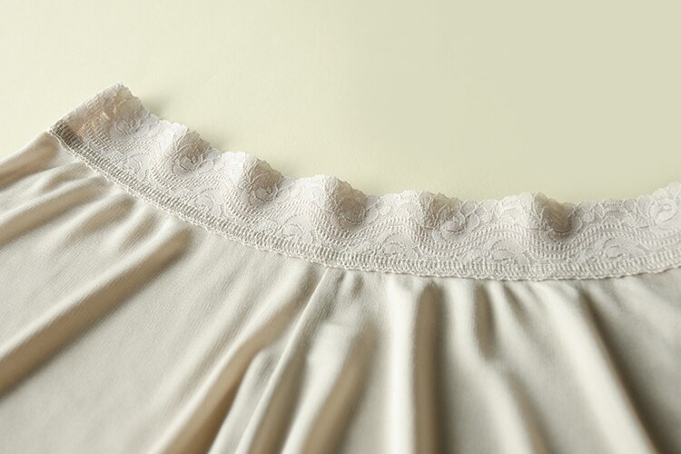 100% Moerbei Zijde huidvriendelijke Vrouwen Gebreide Pure Zijde Veiligheid Korte Broek Ml XL