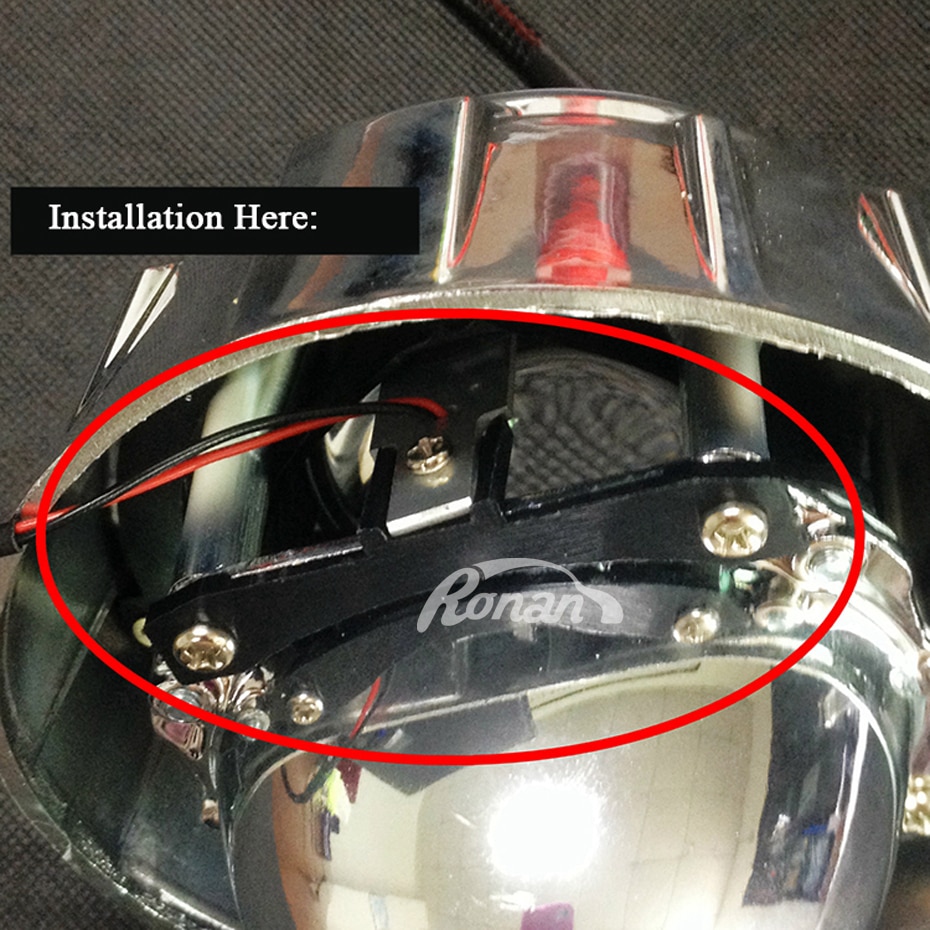 Car Styling RGB APP Devil Eyes Demon Evil Eye DRL LED Module for Headlight Projector Lens Retrofit Red Blue Yellow White Green