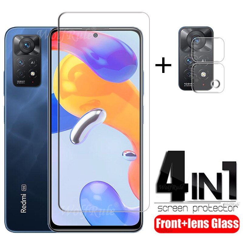 For Xiaomi Redmi Note 11 Pro 5G Glass For Redmi Note 11 Pro 5G Tempered Glass Screen Protector For Redmi Note 11 Pro Lens Glass