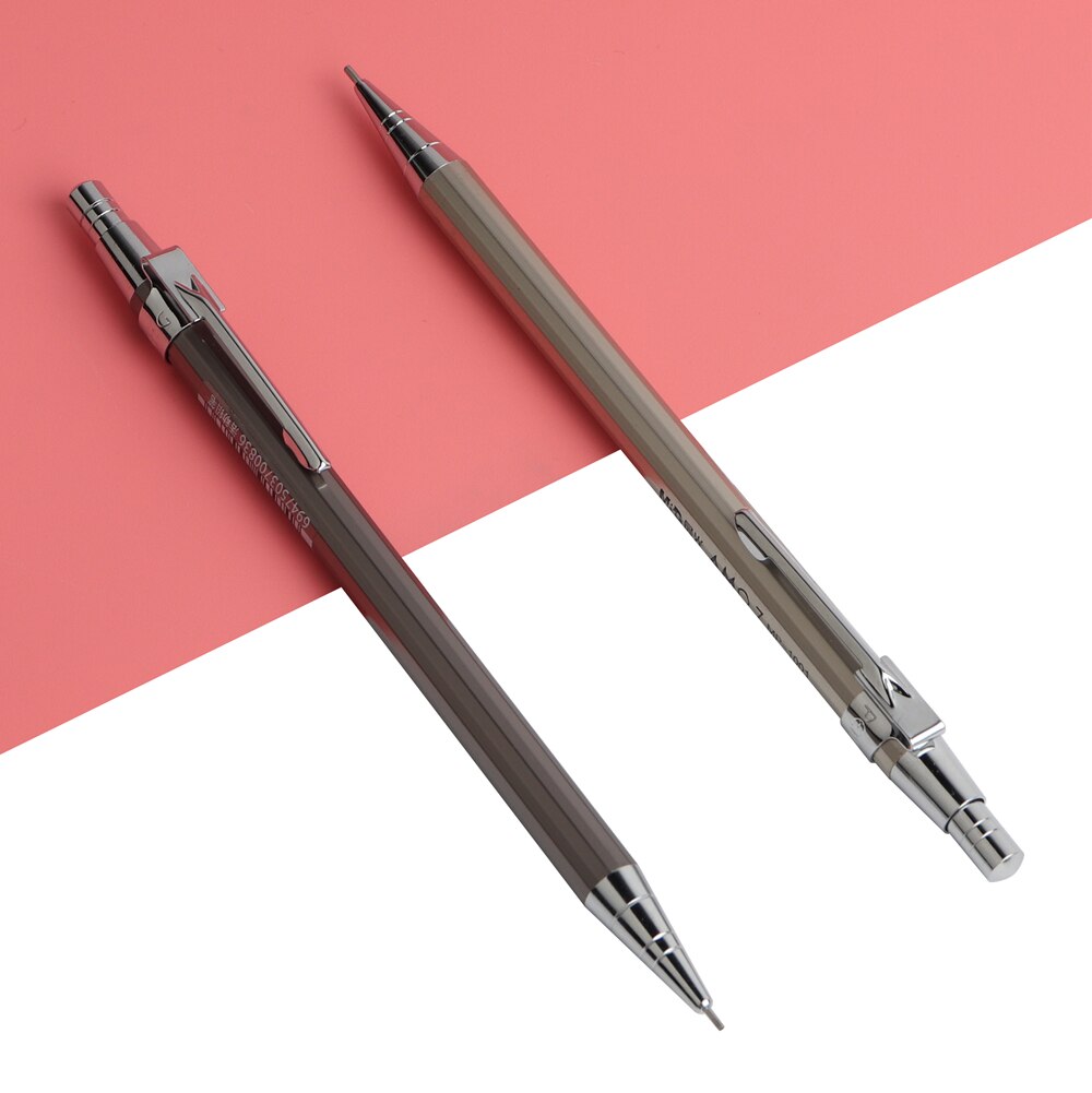 1PCS Baikingift Full Metal M&G Mechanical Pencil 0.5-0.7mm For Painting And Writing School Supplies