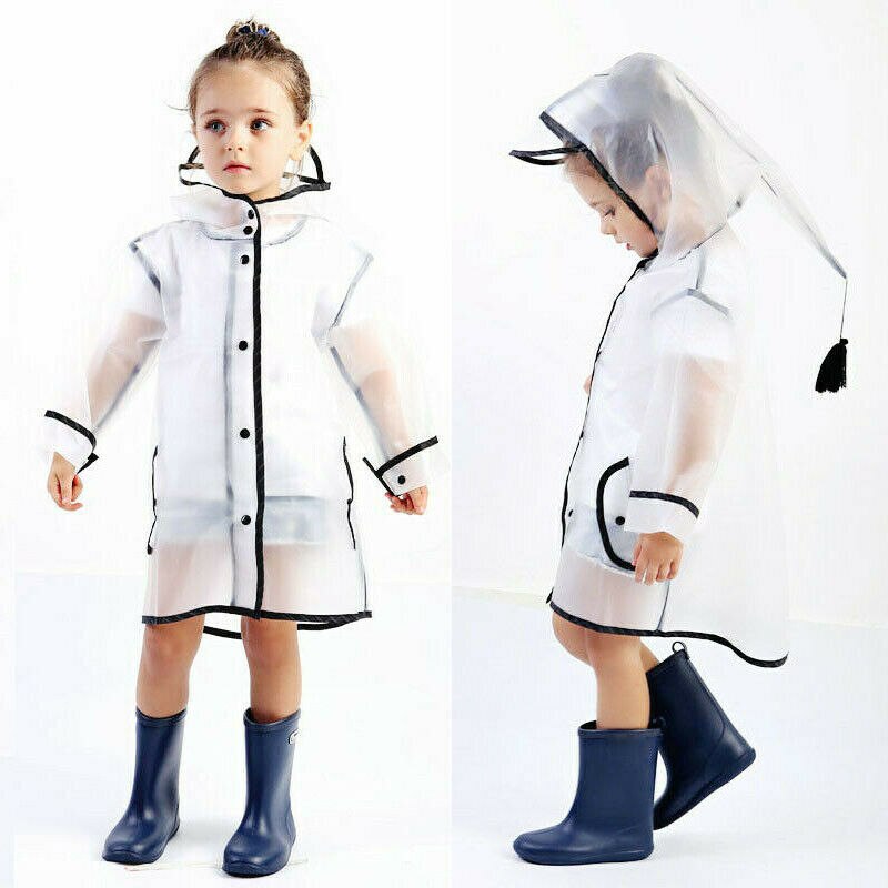 EVA Dzieci płaszcz przeciwdeszczowy dla dzieci wodoodporne ponczo przeciwdeszczowe przezroczysty wycieczka bluzy płaszcz przeciwdeszczowy student Rainsuit pokrywy ochronne