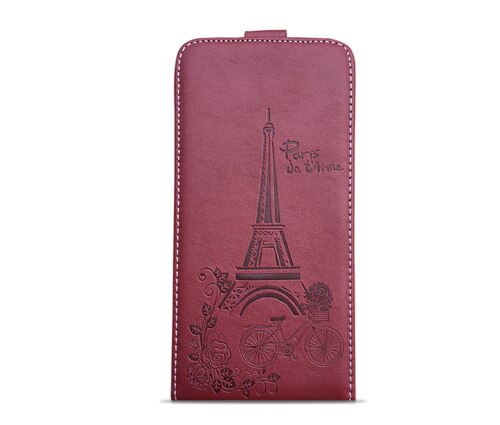 Cartoon Patroon Flip Leather Case Voor ASUS ZenFone Gaan ZB452KG ZB450KL ZB452 452 KG 452 Reliëf flip telefoon cover TPU case: towel winered