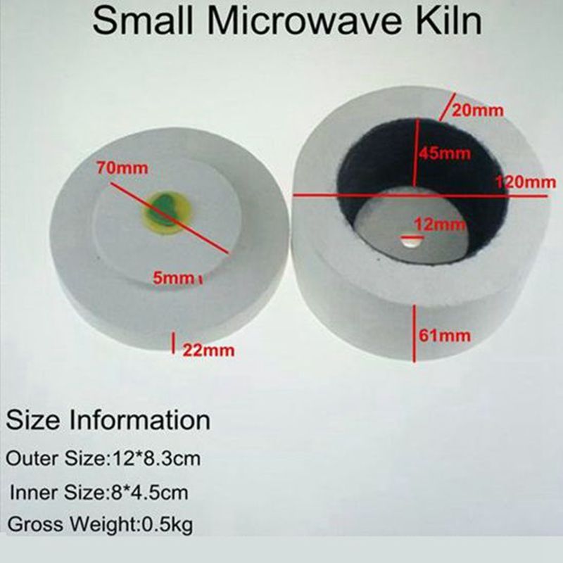 Microwave Glass Fusing Kiln For DIY Glass Jewelry