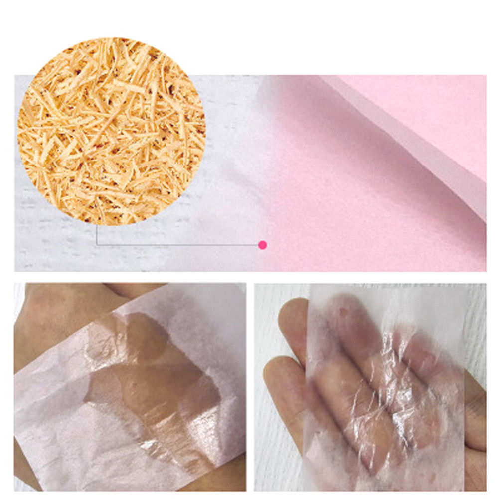 2pcs 100 Korea Facial carta velina Skin Oil Control paper Face Cleaner oil absorbing blotting sheets Tissue paper papier de soie