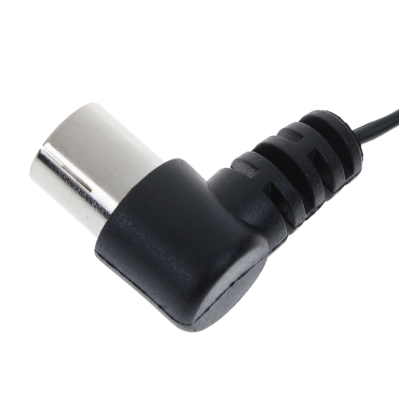 FM Antenna Female For Sound Natural Sound Stereo Receiver For FM Radio/ Hi-Fi/ DAB/ TV Indoor Use Black