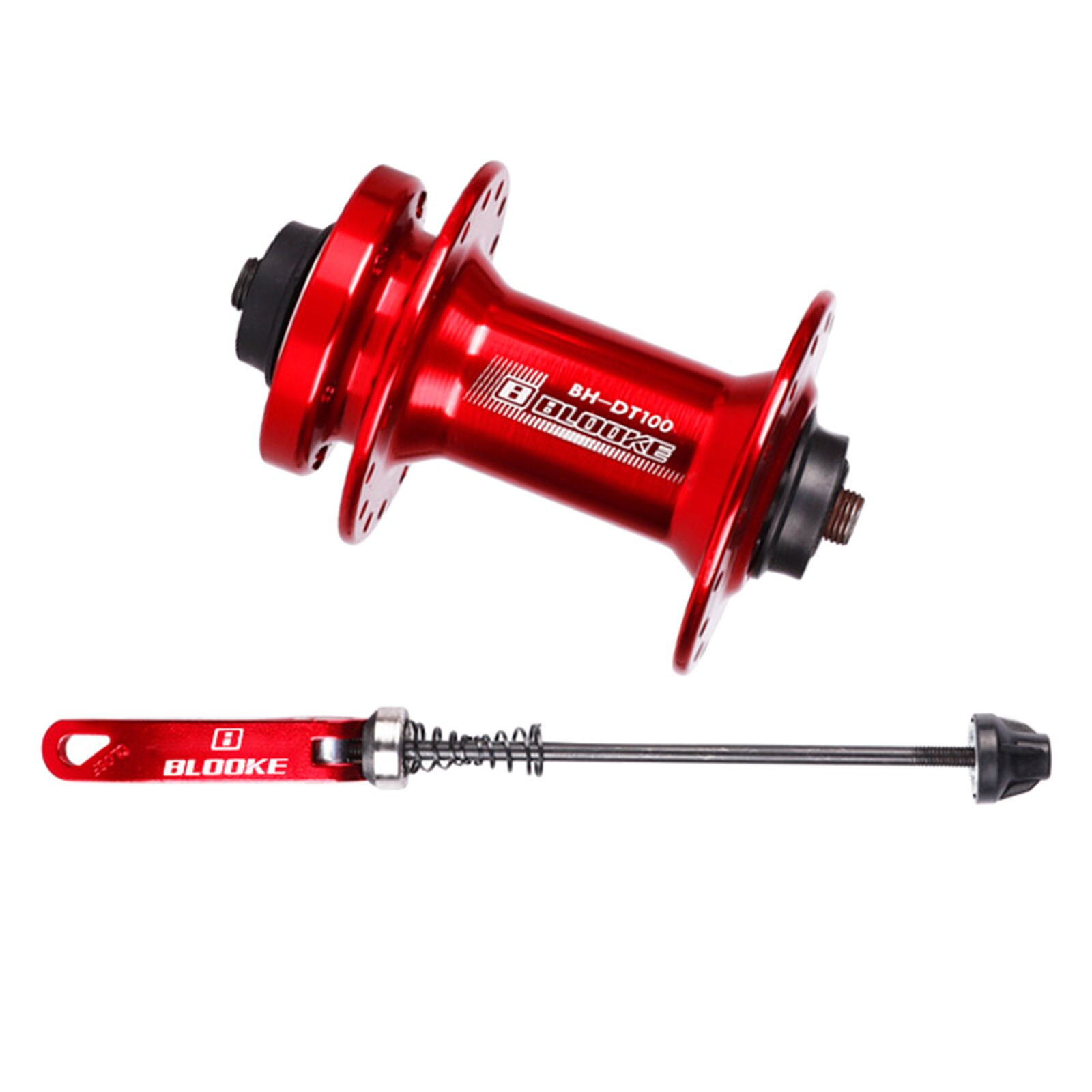 Buje de rodamiento de bolas delantero y trasero para bicicleta de montaña MTB, 32 orificios, liberación rápida 7-11 para buje de freno