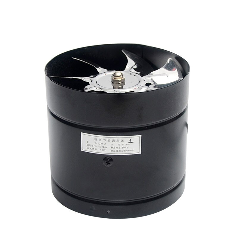 Round duct exhaust fan 8 inch bathroom powerful silent ventilation fan turbo kitchen exhaust fan