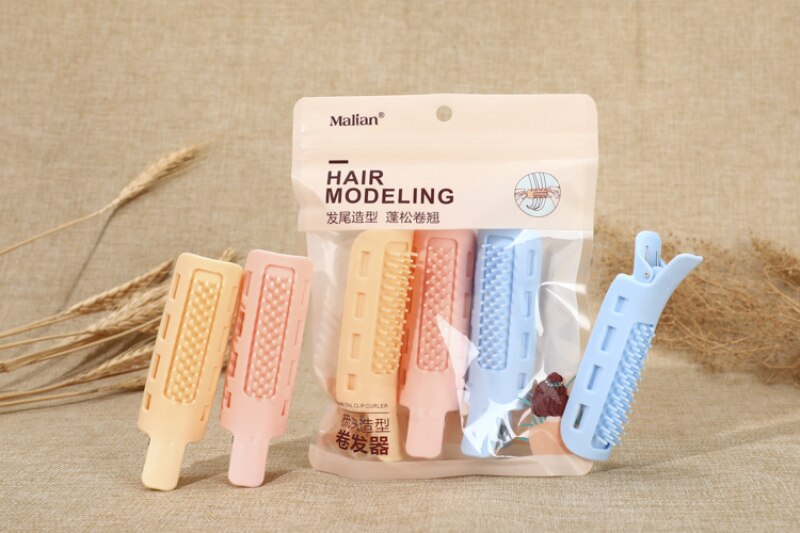 Marion Hair Roller Curler Curling Hair Styler 3 Pack Fluffy Curling Comb Clip Styler Hair Tools Hair Curler Soft Wave Formers