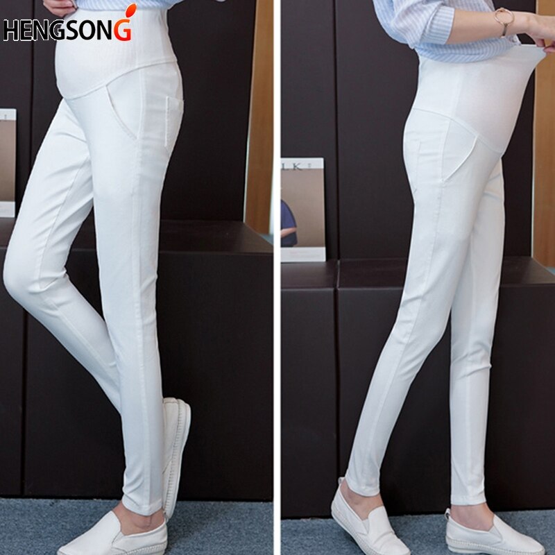 Maternity Pencil Pants For Pregnant Trousers Casual Pregnancy Clothes Maternity Nursing Prop Belly Pant Pregnancy Clothing