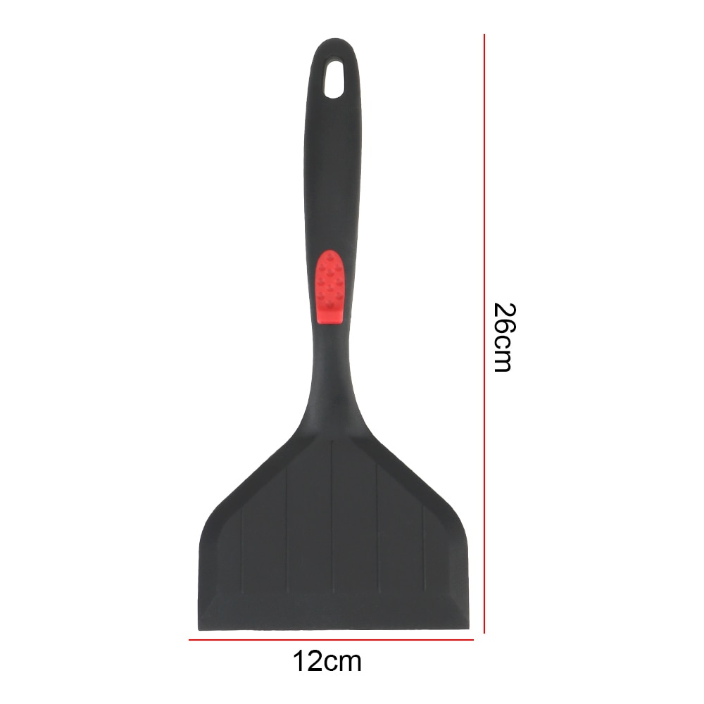 Kitchen Cooking Tool Pizza Shovel Frying Pan Food Lifters Cooking Utensils Non-stick Silicone Turner Beef Egg Scraper