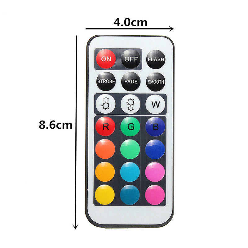 Battery Operated Led Remote Controlled RGB Submersible Lights wireless Underwater Lamp Waterproof vase bowls aquarium decoration