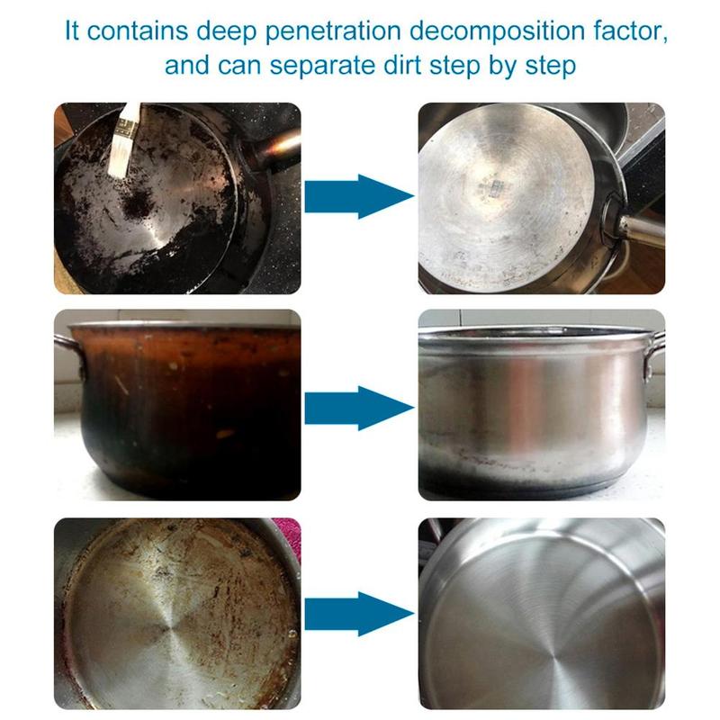 30Ml Powerclean Kitchen Grease Cleaner Cleaning Kitchen Grease Cleanerall-Purpose Rust Cleaner Bubble Household Cleaning