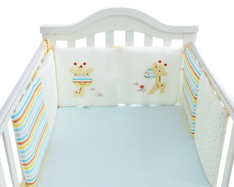 Ensemble de lit pour -né avec motifs de dessins animés, 6 pièces