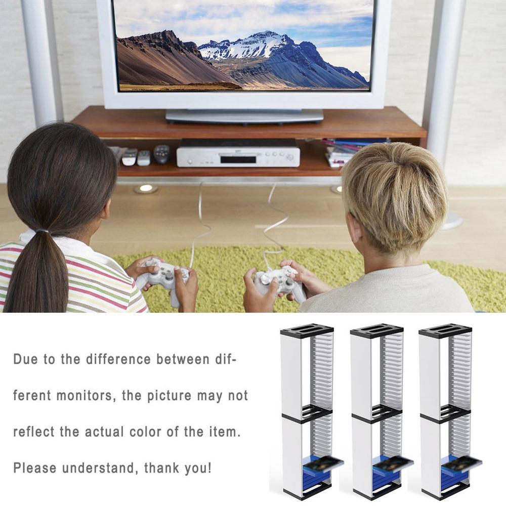 PS5 Host Storage Box PS 5 Game Disc Double-Layer Box Disc Tray Storage Bracket Playstation 5 Accessories P S5 Holder