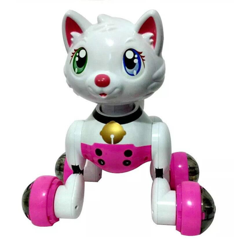 Voice Control Dog and Cat Smart Robot Electronic Pet Interactive Program Dancing Walk Robotic Animal Toy For Children&#39;s